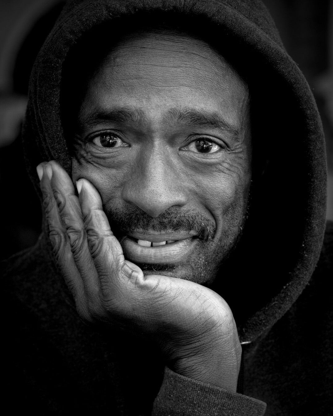 Portrait of a smiling man