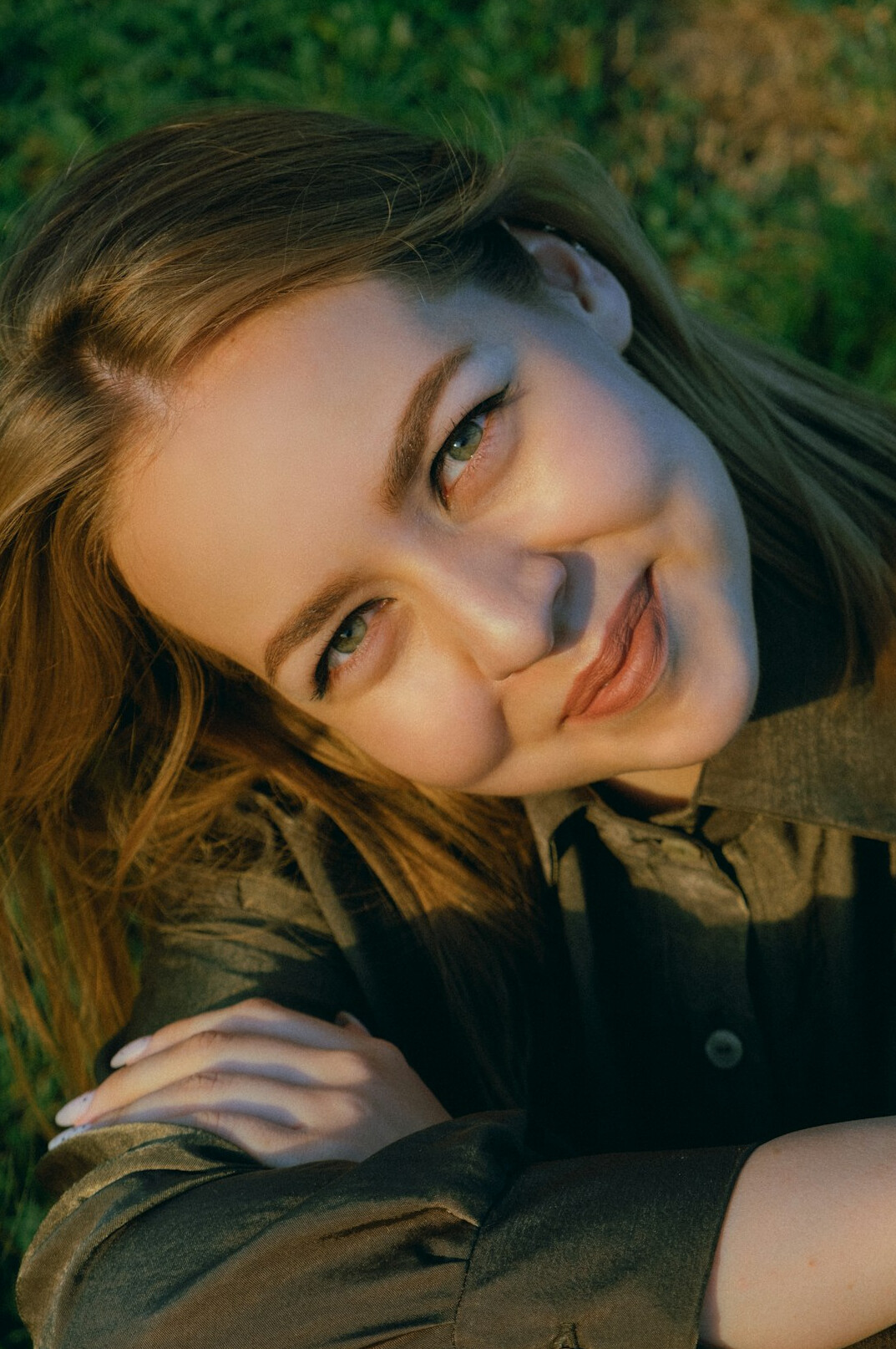 Portrait of a smiling young woman